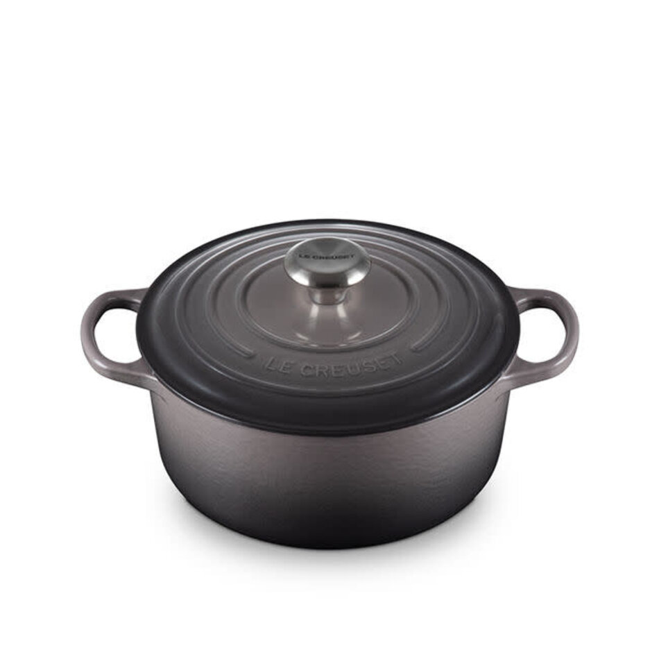 Le Creuset Le Creuset 4.2L/24cm Round French Oven Oyster