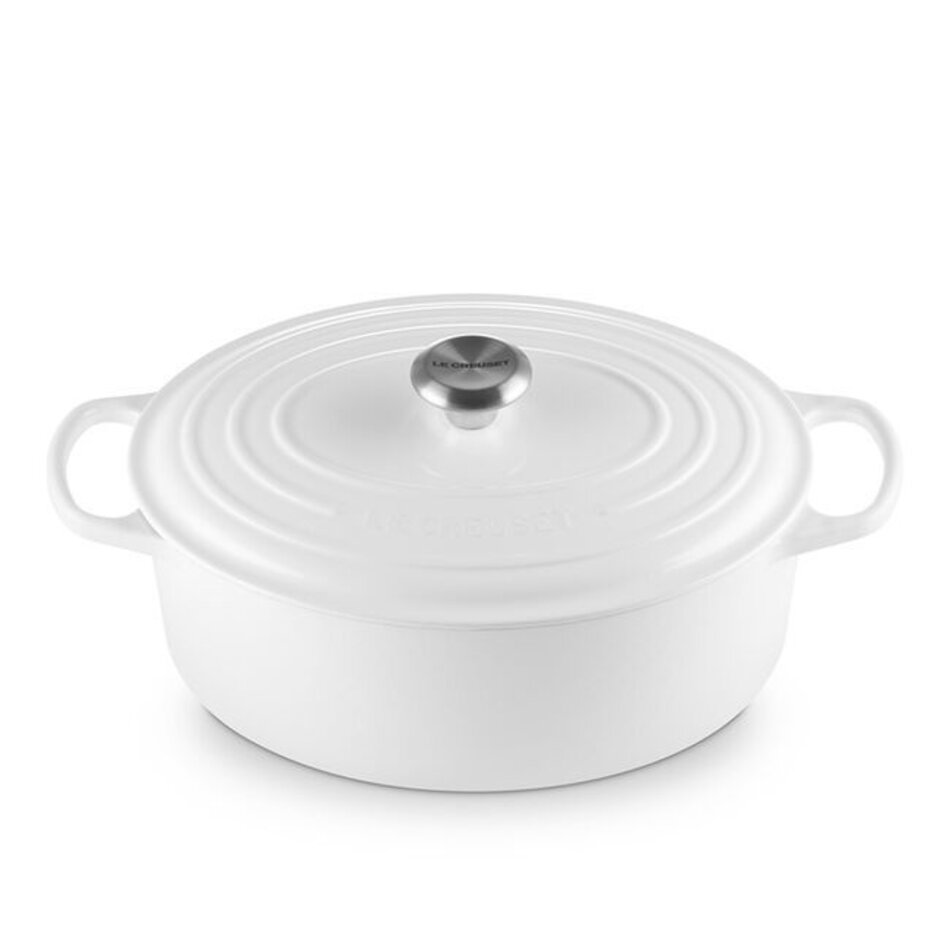 Le Creuset Le Creuset 6.3L/31cm Oval French Oven White