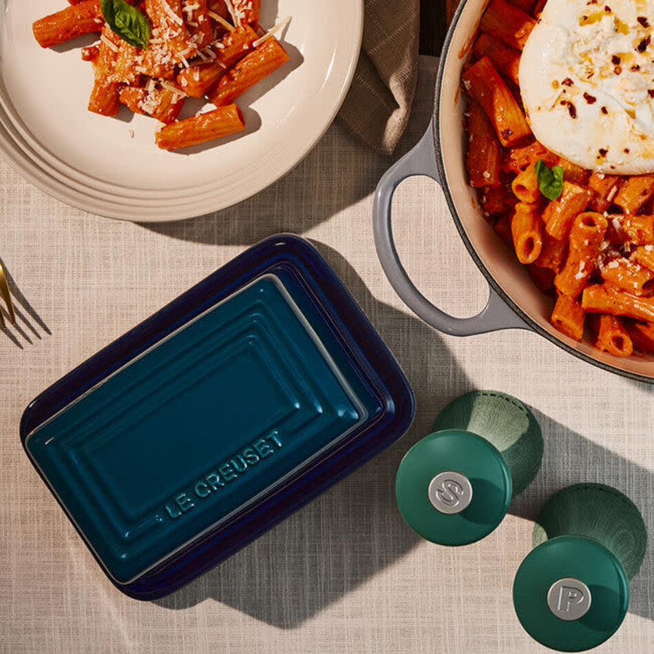 Le Creuset Butter Dish, Cerise