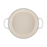 Le Creuset Le Creuset 3.5L/30cm Braiser Meringue Le Creuset Le Creuset 3.5L/30cm Braiser Meringue