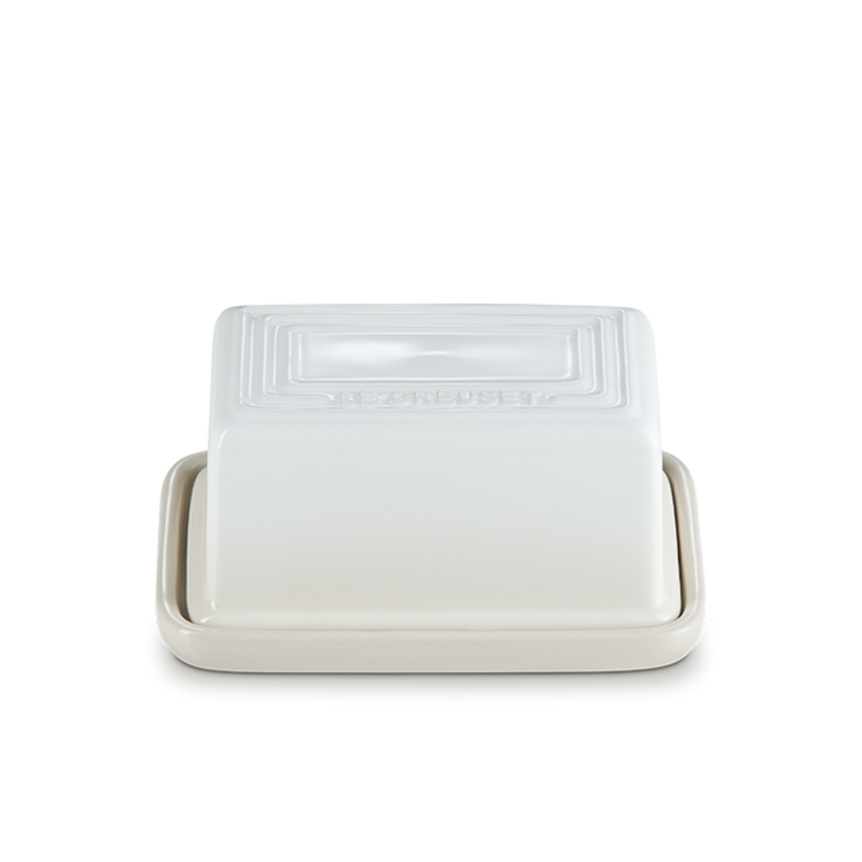 Le Creuset Butter Dish, 19cm, Meringue