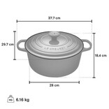 Le Creuset Le Creuset 6.7L/28cm Round French Oven Cerise