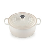 Le Creuset Le Creuset 6.7L/28cm Round French Oven Meringue Le Creuset Le Creuset 6.7L/28cm Round French Oven Meringue