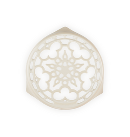 Le Creuset Le Creuset Deluxe Round Trivet, Meringue