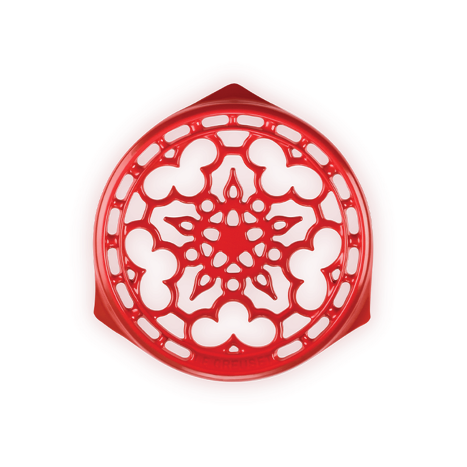 Le Creuset Le Creuset Deluxe Round Trivet, Cerise