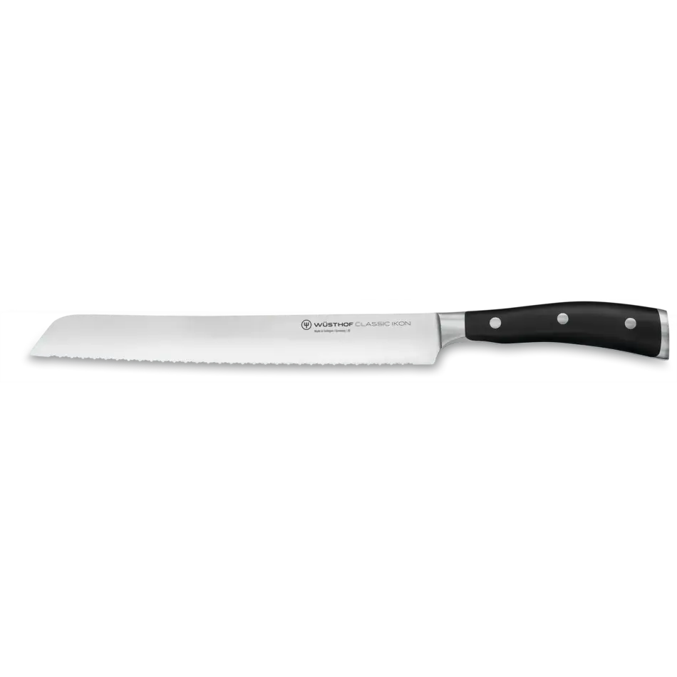 Wusthof Wusthof Classic IKON Creme Double Serrated Bread Knife, 9”