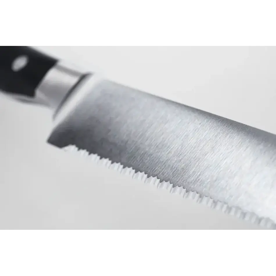 Wusthof Wusthof Classic IKON Creme Double Serrated Bread Knife, 9”