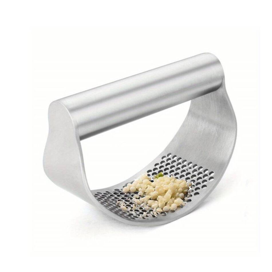 Danesco Stainless Steel Garlic Crusher