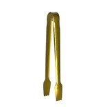 Danesco Natural Living  Small Serving Tongs, Gold