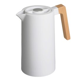 Danesco Cafe Culture Insulated Carafe, White