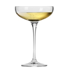 Danesco Krosno Champagne Glasses, 240ml, set of 6
