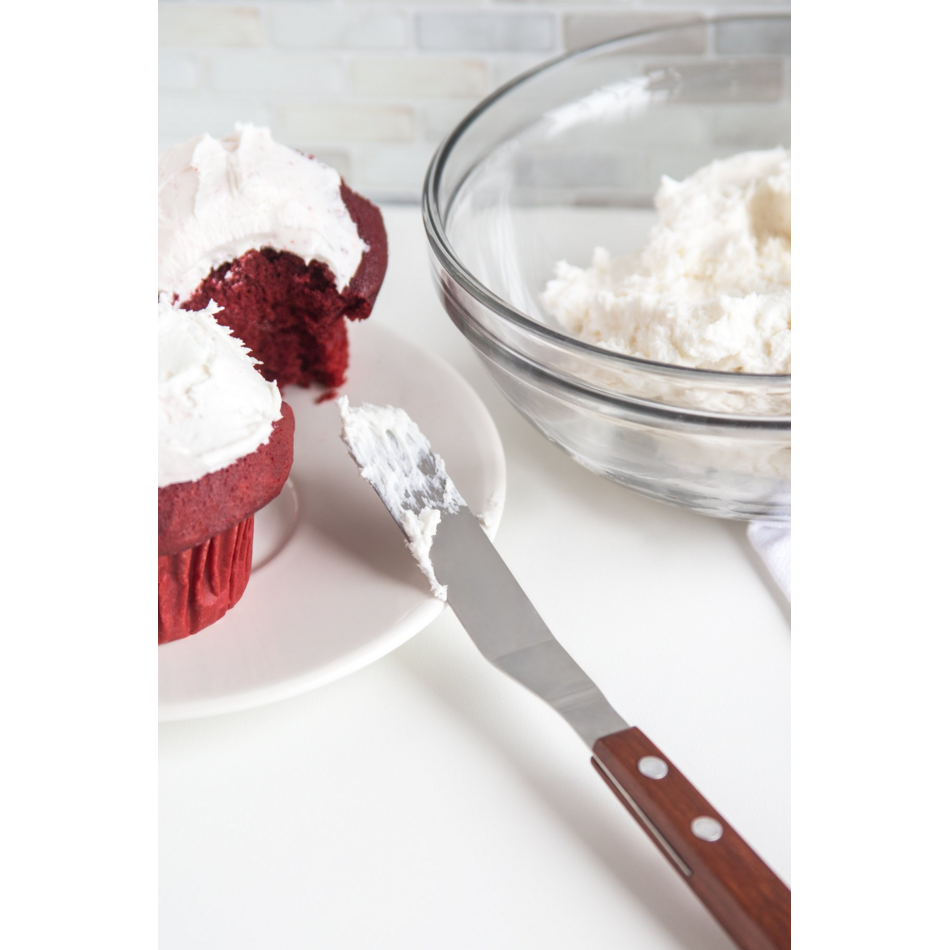 Danesco Offset Icing Spatula, 4.25"