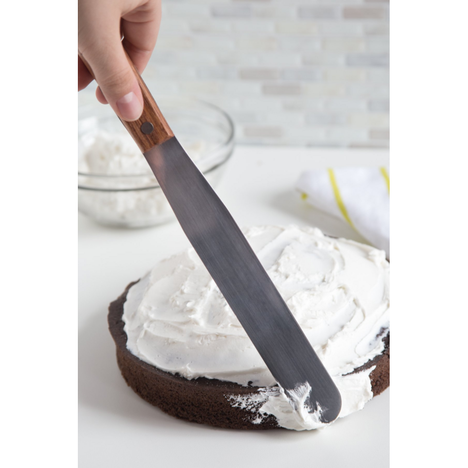 Danesco Flat Icing Spatula, 8" Blade