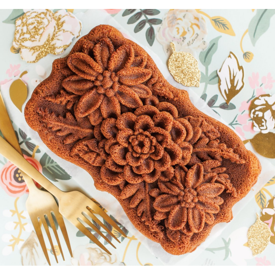 Fox Run Nordicware Wildflower Loaf Pan