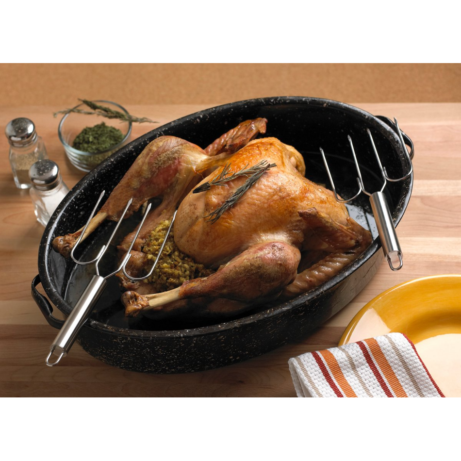 Fox Run Poultry / Roast Lifter Set, 2 piece