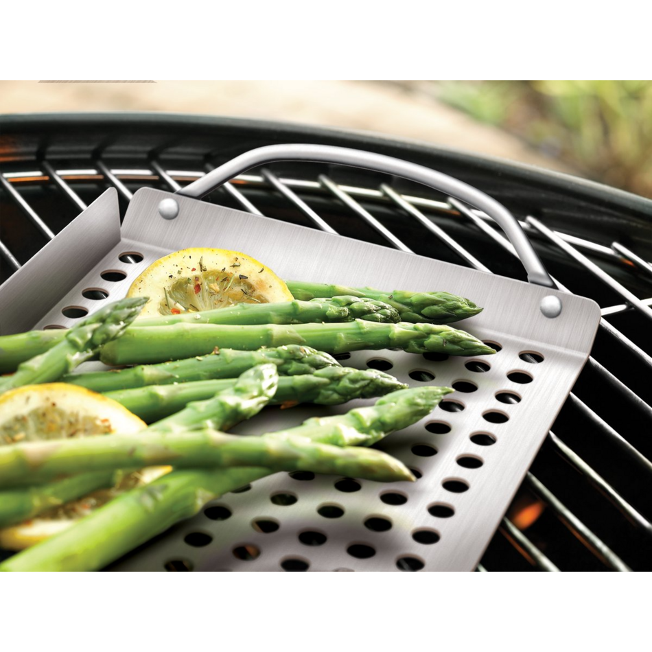 Fox Run Outset Stainless Steel Grill Topper Grid, 11" x 7"