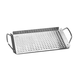 Fox Run Outset Stainless Steel Grill Topper Grid, 11" x 7"