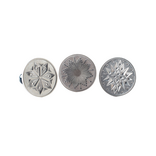 Fox Run Nordicware Starry Night Cast Iron Cookie Stamps, set of 3