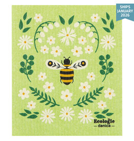 Danica Bee Garden Swedish Dishcloth