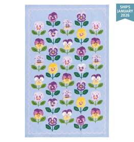 Danica Pansy Dishtowel