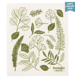 Danica Fern & Frond Swedish Dishcloth