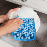 Danica Bouquet Blue Swedish Dishcloth