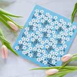 Danica Bouquet Blue Swedish Dishcloth