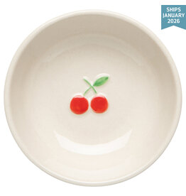 Danica Cherry Embossed Pinch Bowl 3 inch