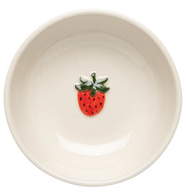 Danica Strawberry Embossed Pinch Bowl 3 inch