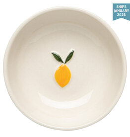 Danica Lemon Embossed Pinch Bowl 3 inch