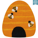 Danica Bumblebee Felt Wool Trivet