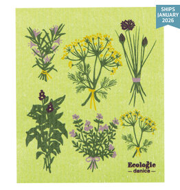 Danica Fresh Herbs Swedish Dishcloth
