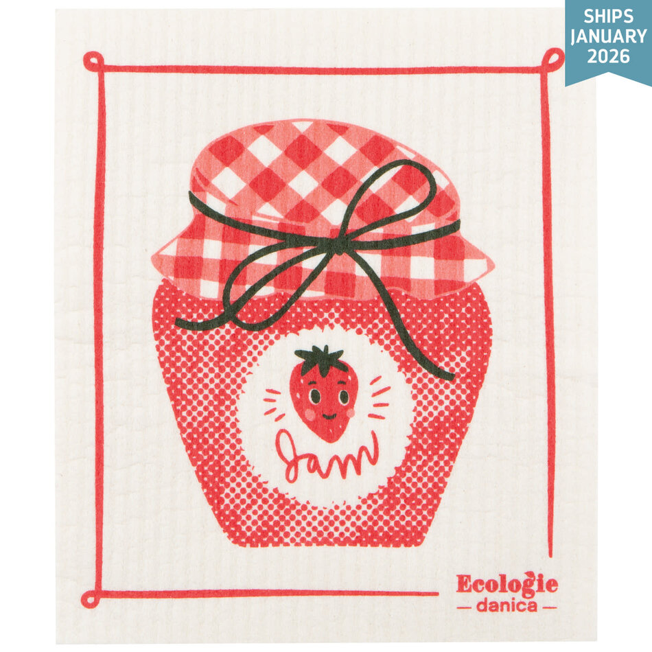Danica Strawberry Jam Swedish Dishcloth