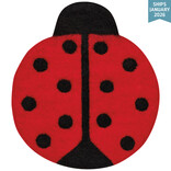Danica Ladybugs Felt Wool Trivet