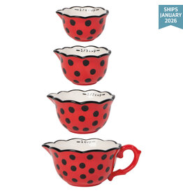 Danica Ladybugs Measuring Cups Set of 4