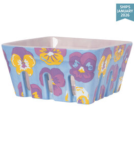 Danica Pansy Berry Basket Large