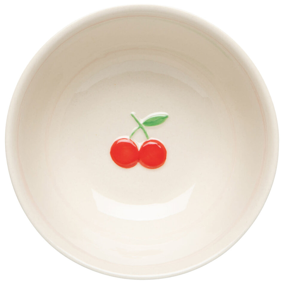 Danica Cherry Embossed Bowl 4.75 inch