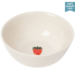Danica Strawberry Embossed Bowl 4.75 inch