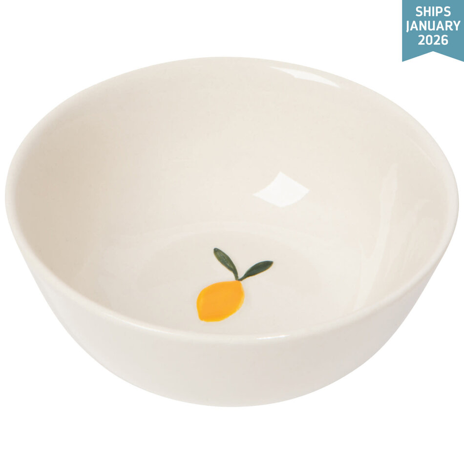 Danica Lemon Embossed Bowl 4.75 inch