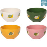 Danica Snails Bowls Set of 4 Assorted