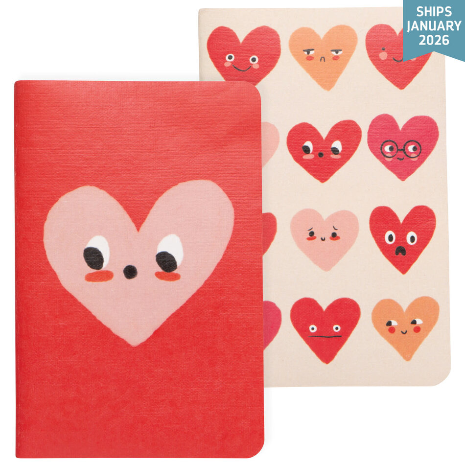 Danica Heart to Heart Pocket Notebooks Set of 2
