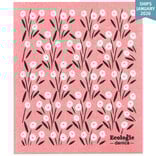Danica Bouquet Pink Swedish Dishcloth