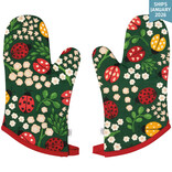 Danica Ladybugs Mitts Set of 2