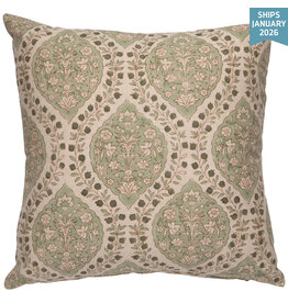 Danica Ogee Block Print Pillow 20 x 20 inch