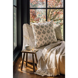 Danica Ogee Block Print Pillow 20 x 20 inch