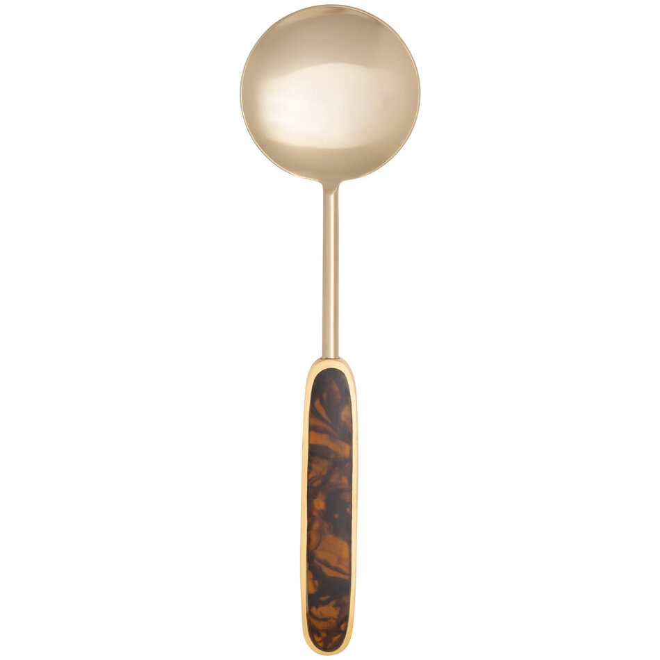 Danica Tortoiseshell Salad Servers Set of 2