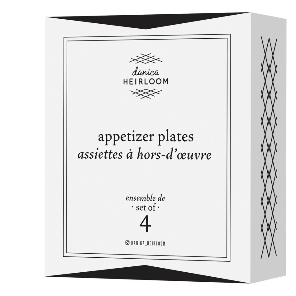 Danica Riviera Appetizer Plates Set of 4