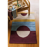 Danica Moonphase Woven Cotton Rug 2 x 3 ft