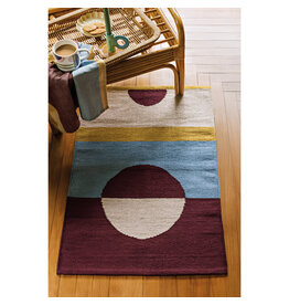Danica Moonphase Woven Cotton Rug 2 x 3 ft