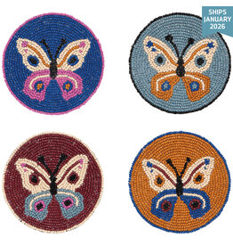 Danica Aurora Beaded Coasters Set of 4